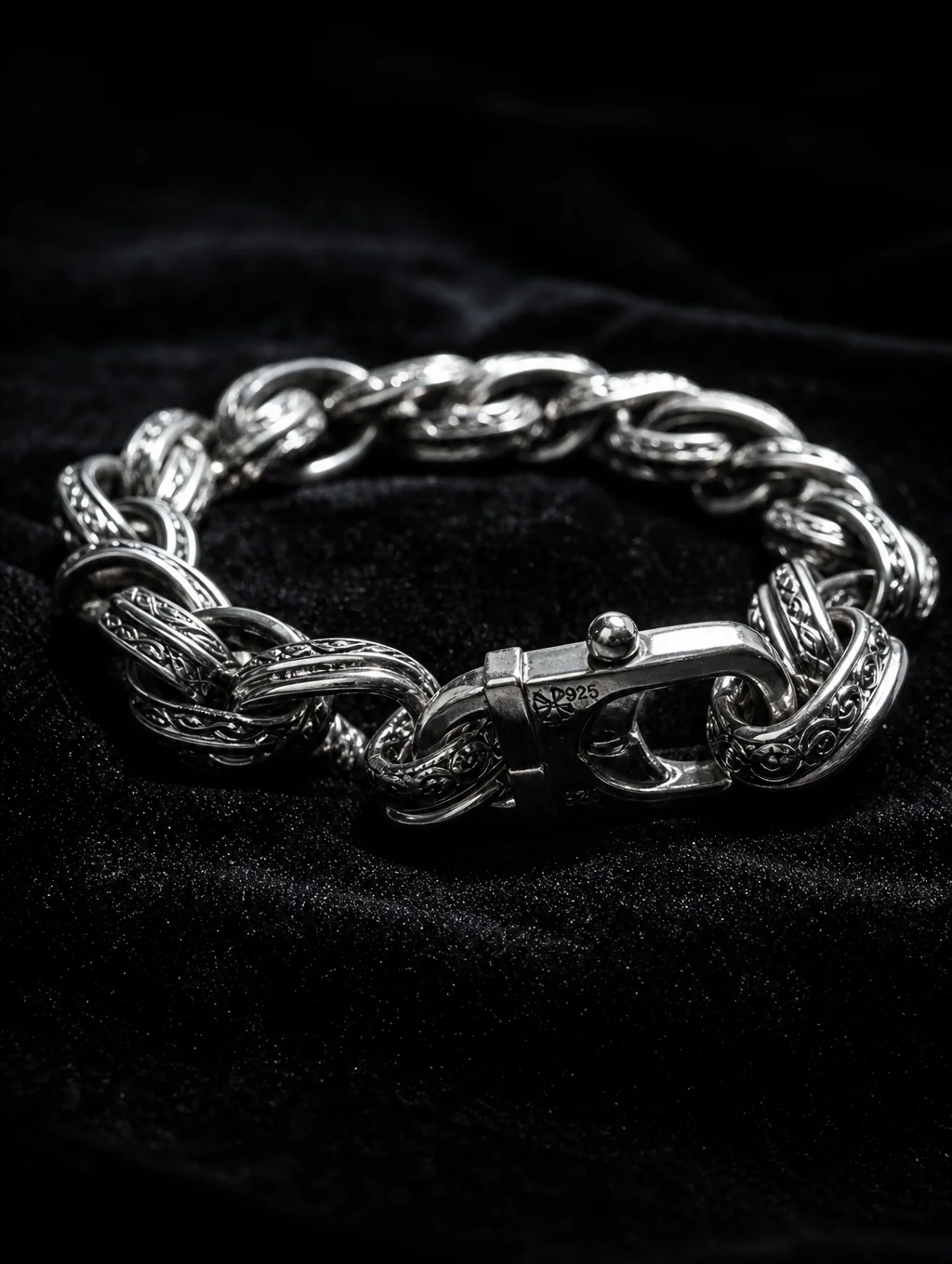 Handcrafted beaded bracelet with gold accents from Bracelets by Brendella
